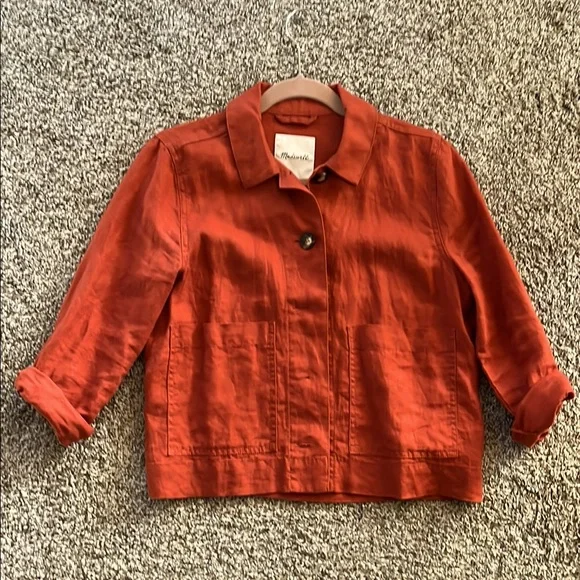 Madewell Rust Chore Jacket Size XS - Picture 1 of 7